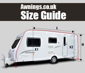 Swift Awning Size Chart