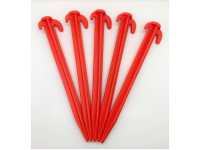 Red Plastic Pegs