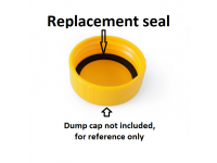 Dump Cap NOT included - one of the seals fits it, the picture is for reference only