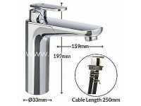 Reich Vector S Mixer Kitchen Tap with 159mm Spout
