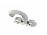 Whale Elegance Tap/Shower Upgrade Kit when installed - faucet NOT included