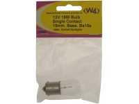 W4 12v 15w Bulb Single Contact 15mm Base Ba15s