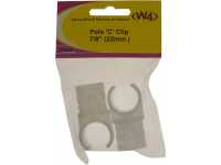 W4 Pole 'C' Clip 7/8" (22mm)