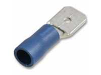 6.35mm Blue Male Pre-insulated - Product code: 37570