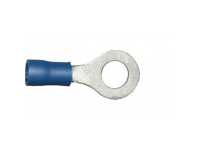 6mm blue ring terminal - Product code: 37578