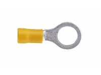 8mm yellow ring terminal - Product code: 37579
