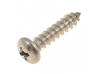 W4 Self Tapping Stainless Steel Screws - Pan Head