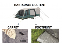 Outwell Hartsdale 6 Prime AIR Tent BUNDLE