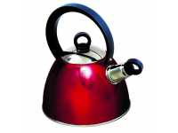 Sunncamp Nouveau Stainless Steel Whistling Kettle - Red