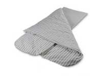 Grey Stripe Comfort Duvalay 4.5 Tog Sleeping Bag Hollowfibre