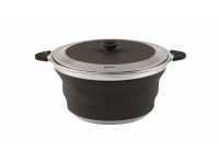Outwell Collaps Pot with Lid L Midnight Black