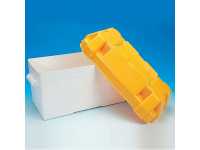 Yellow Plastic Battery Box