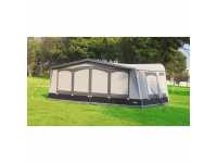 CampTech Buckingham DL Full Awning with blinds closed