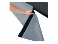 Removable mudflap in Dorema Emerald 270 Full Awning
