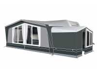 Dorema Emerald 270 Full Awning with the optional Annexe De Luxe XL fitted