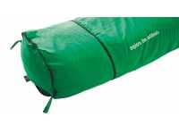 Extra room at the end of the sleeping bag with lots of insulation. (shown on the green model for reference)