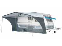 Dorema Panorama Sun Canopy with both side panels zipped out