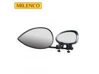 Milenco Aero Flat Driving Mirror Twinpack