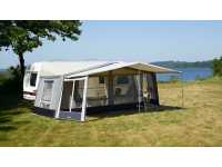 Isabella Mini Eclipse Sun Canopy with optional side installed