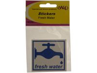 Fresh water sticker