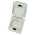 Bullfinch White Electric Outlet Point