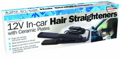 In-car Hair Straighteners