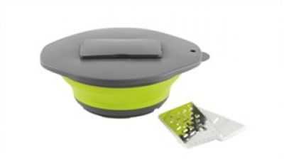 Outwell Collaps Bowl and Lid with Grater Green