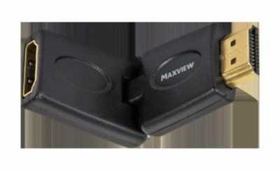 Maxview HDMI to HDMI angled pivot adaptor