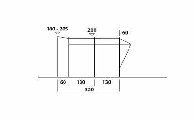 Technical Illustration of Easy Camp Motor Tour Wimberly Awning