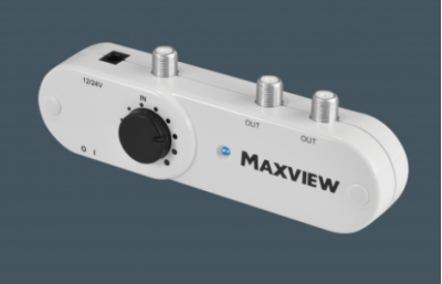 Variable Signal Booster 2 outputs and adjustable gain control from 0-19dB allows the user to maximise signal in both high and low signal strength areas.