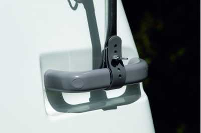 Band-it soft grip handles in Isabella Window Canopy