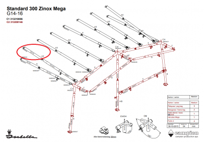 Mega Zinox Frame 300 G14-16