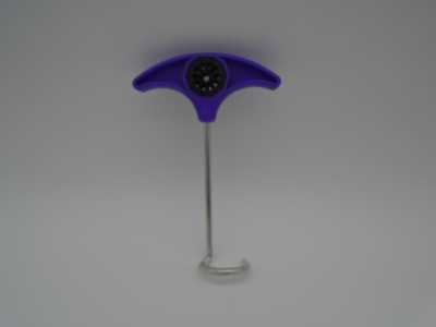 Purple Groundsheet Peg Puller and Cleaner