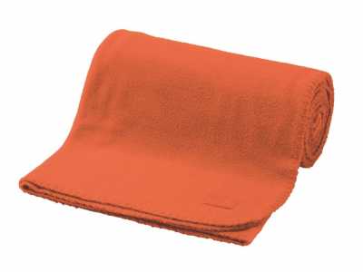 Orange Fleece Blanket