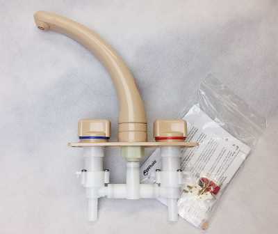 Whale Elegance mixer tap - long spout - Beige RT7007