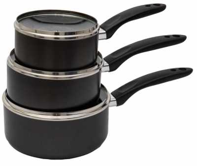 Quest 3 Piece Non-Stick Pan Set