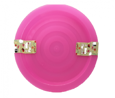 Pink Kids Plates x 4