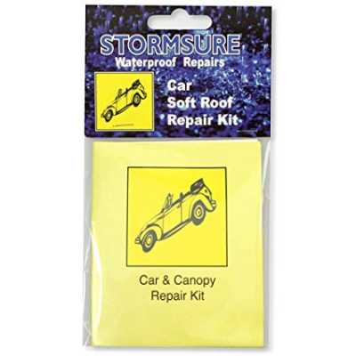 Quest Stormsure Car Soft Roof and Windows Repair Kit