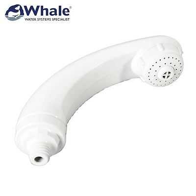 Whale Elegance Shower Head - White