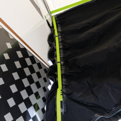 Adjustable Awning Tunnel in Kampa Motor Rally AIR Pro DriveAway