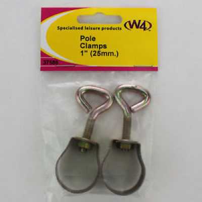 W4 Pole Clamps 1" (25mm)