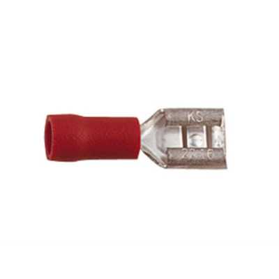 2.8mm Red Female Pre-insulated - Product code: 37575