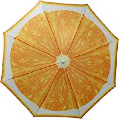 Quest Orange Parasol and Beach Umbrella