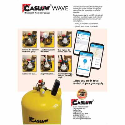 Gaslow Wave Bluetooth Gas Level Gauge Kit