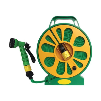 Quest Lay Flat Hose (50ft) with Spray Gun