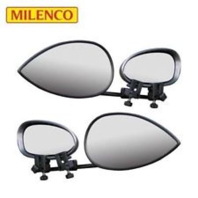 Milenco Aero3 Towing Mirrors - Standard (Convex) Glass milenco