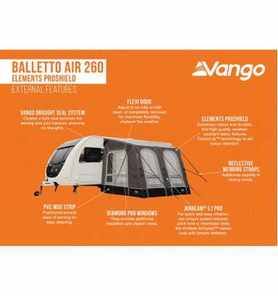 Vango Balletto Air 260 Elements ProShield2