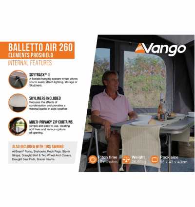 Vango Balletto Air 260 Elements ProShield3