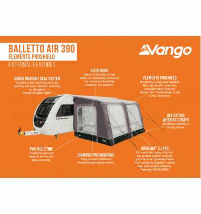 Vango Balletto Air 390 Elements ProShield2