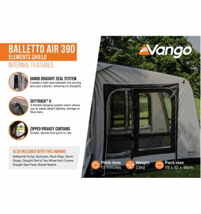 Vango Balletto Air 390 Elements ProShield3